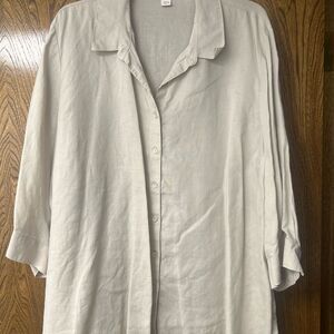 Coldwater Creek Cream Blouse